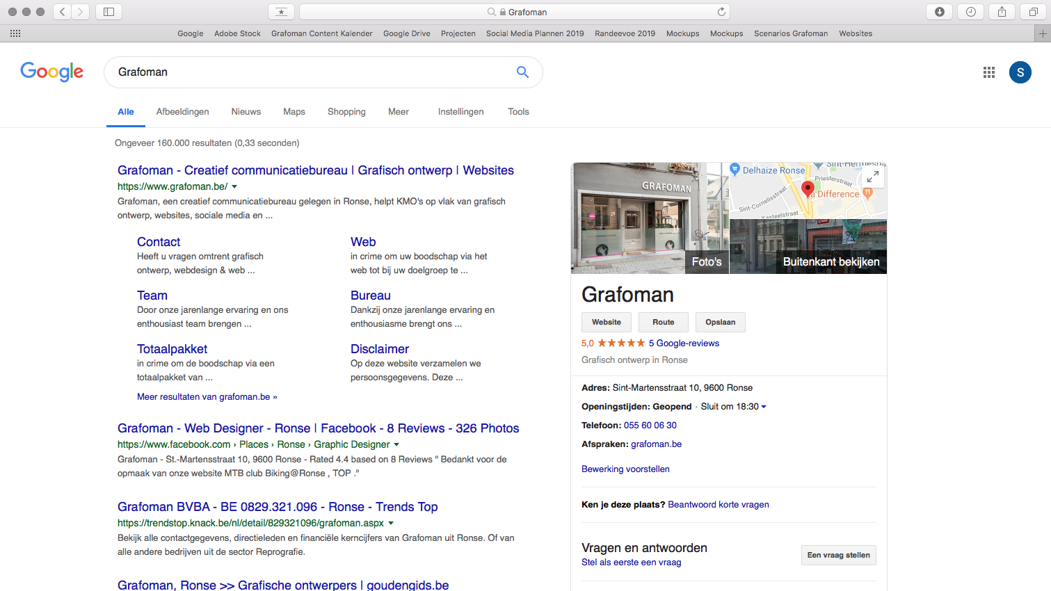 Google-Bedrijfspagina-Grafoman-Bedrijfspagina